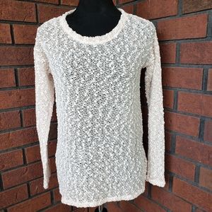 Aeropostale Popcorn Sweater, Pink, Women's XS